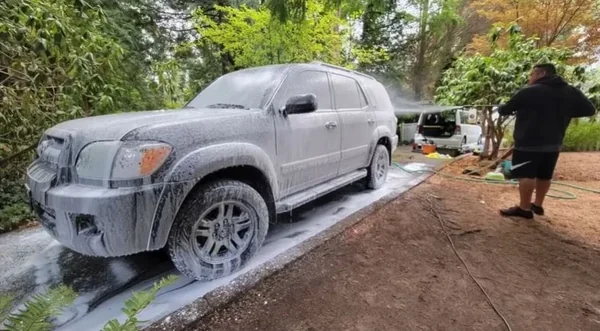 Jeep finished after ceramic coating application in Oakland