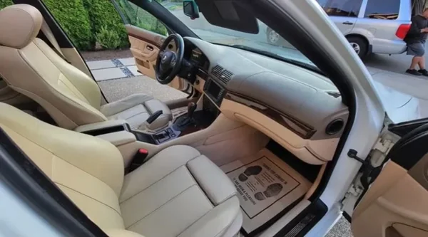 Mercedes interior cleaned during an interior car detailing appointment in Oakland