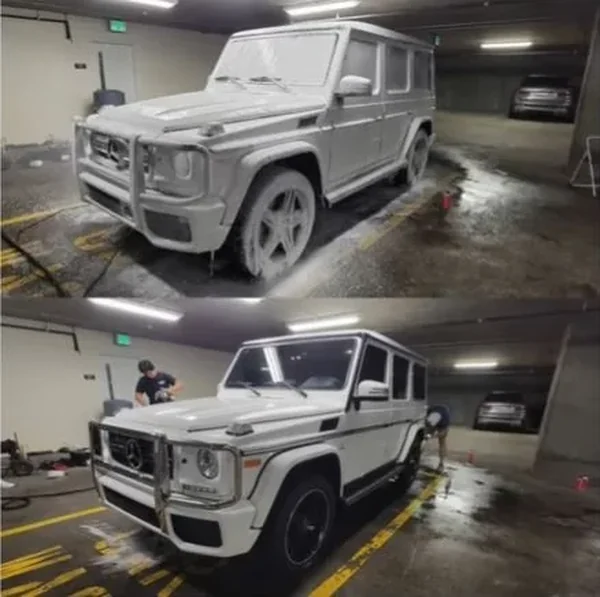 Finished detailing result on an Oakland customer's vehicle, work done honestly to the level the car actually needed